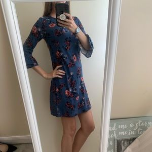 Floral Bell sleeve Dress